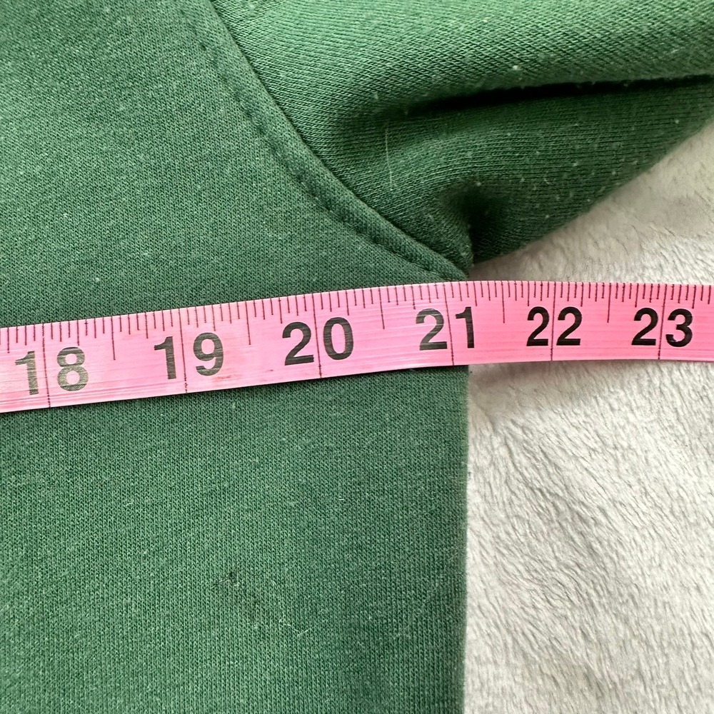 NFL Green Bay Packers Hoodie Mens S Green Embroidered Pullover Fleece Sweatshirt - Picture 5 of 9